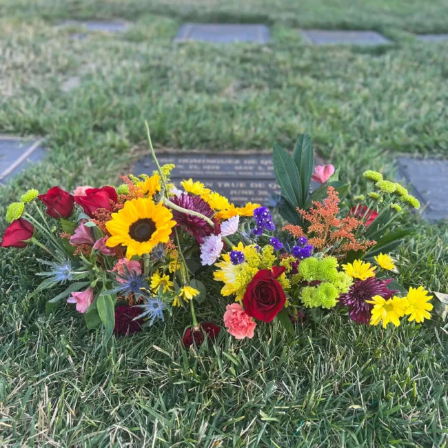 Headstone Cleaning & Flowers